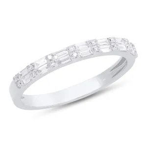Baguette & Round Band