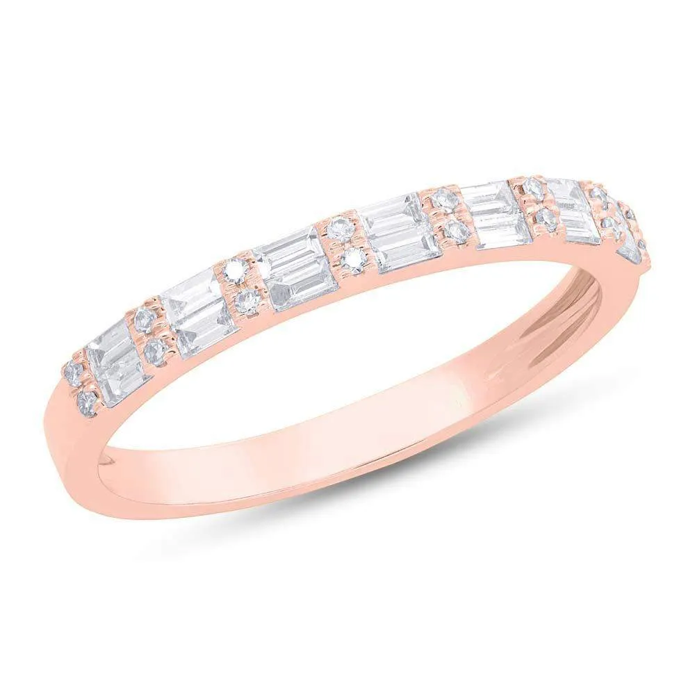 Baguette & Round Band