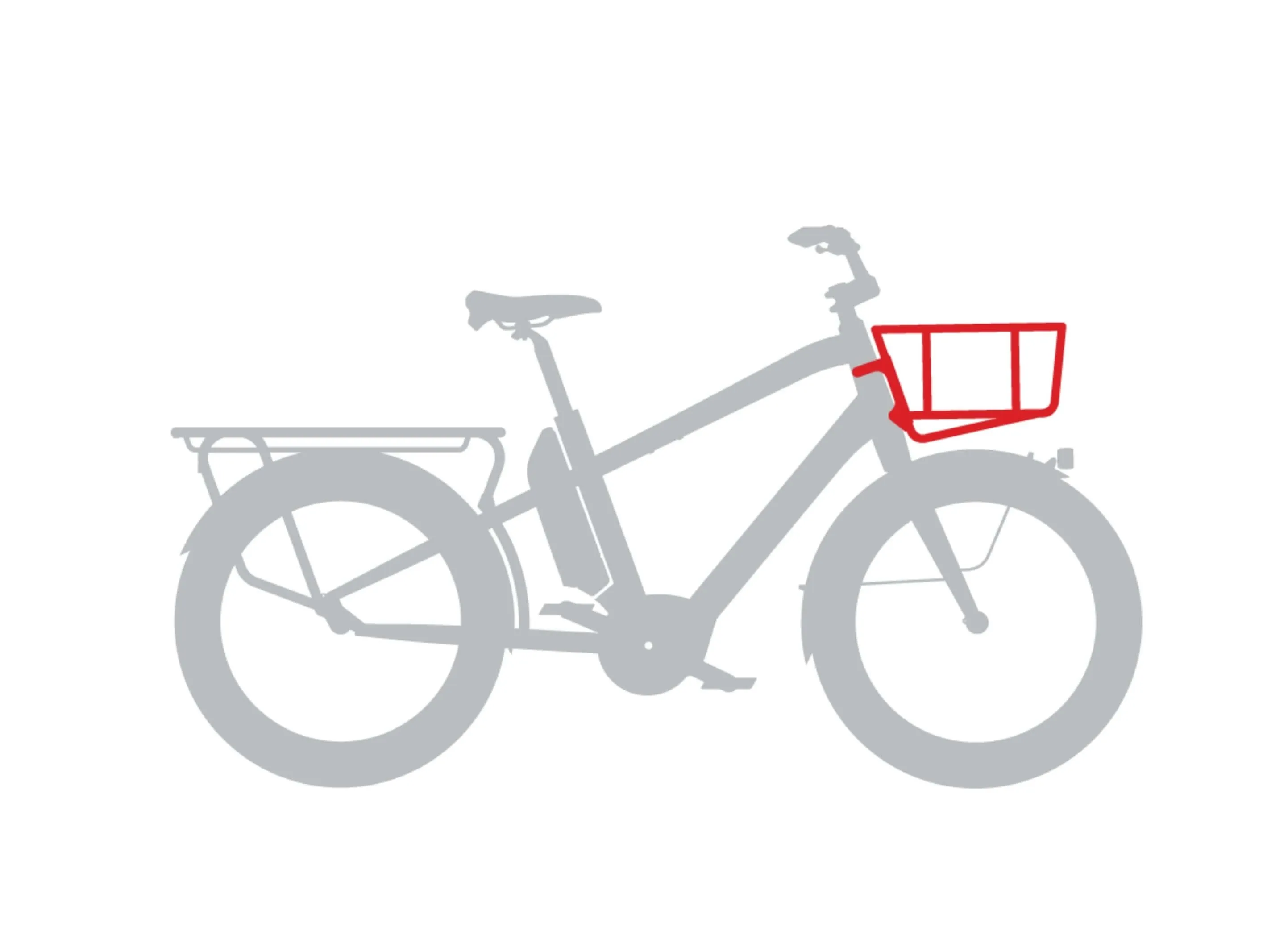 Benno City Front Basket