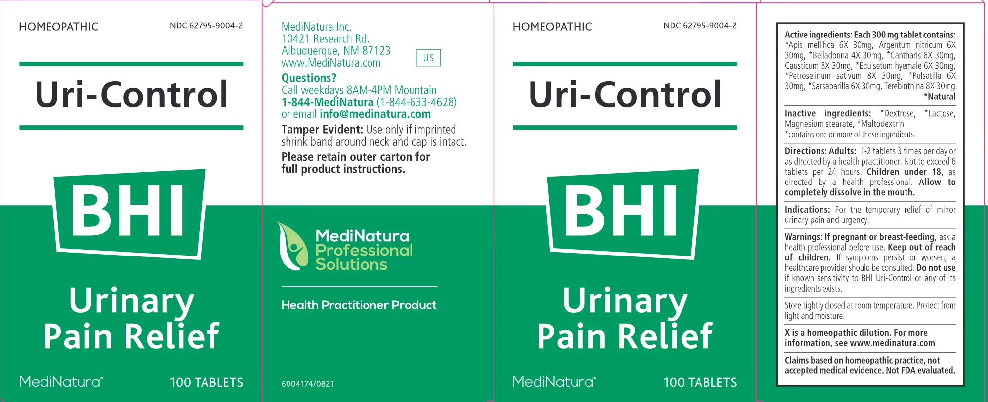 BHI Uri-Control Tablets