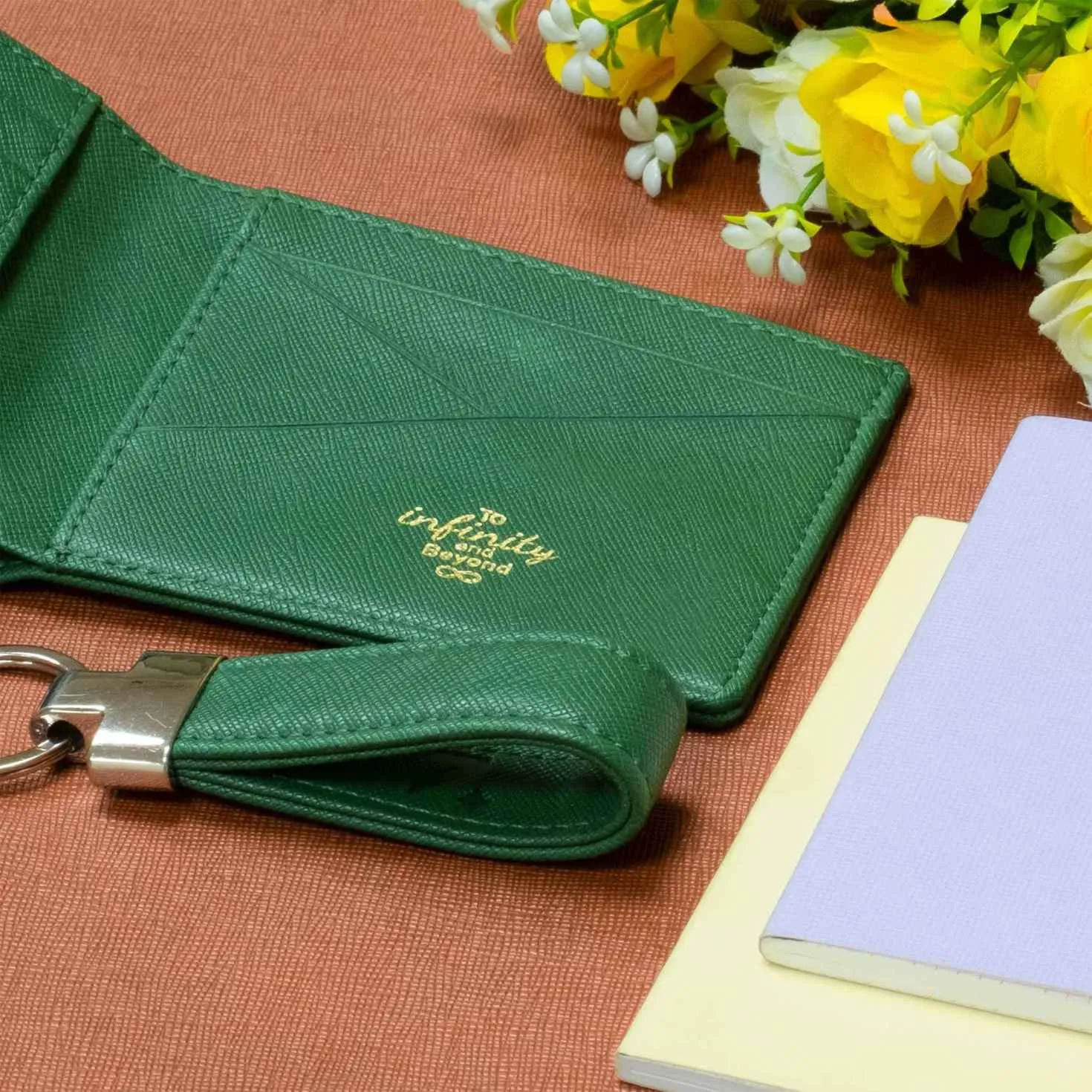 BIFOLD WALLET FOR MEN   KEYCHAIN