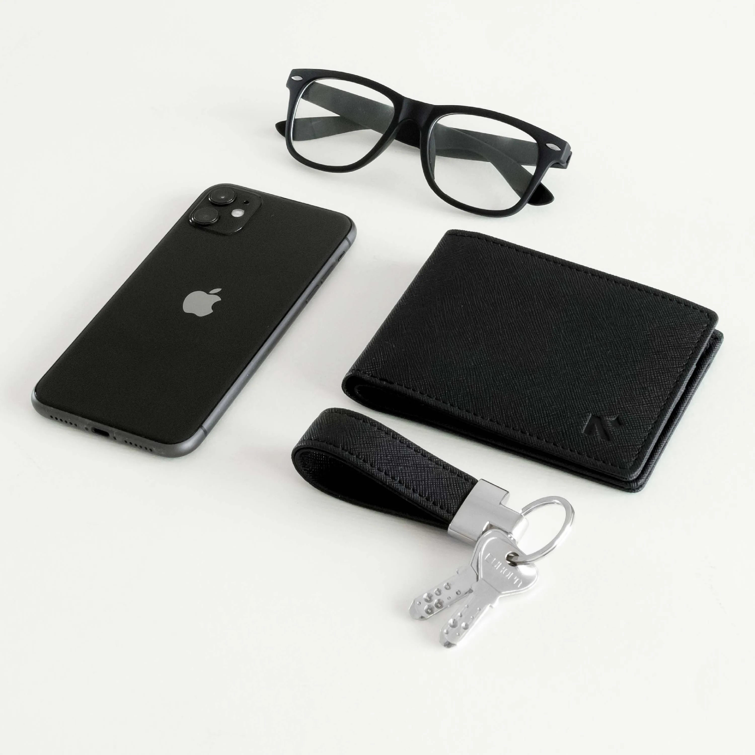BIFOLD WALLET FOR MEN   KEYCHAIN