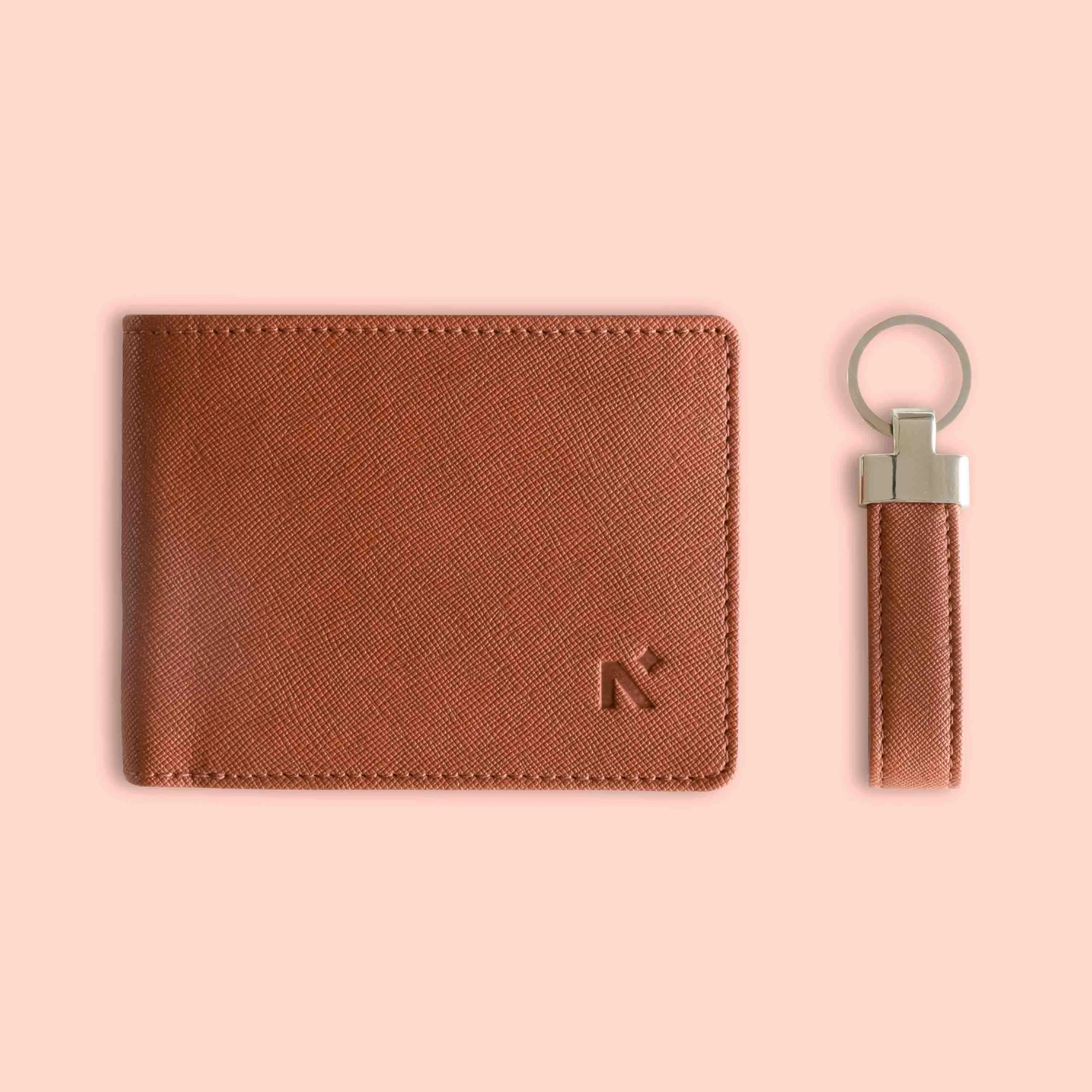 BIFOLD WALLET FOR MEN   KEYCHAIN