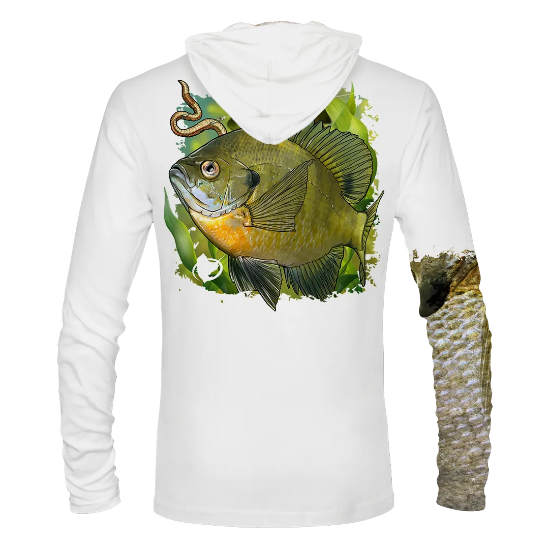 Blue Gill Long Sleeve Hooded Performance Shirt