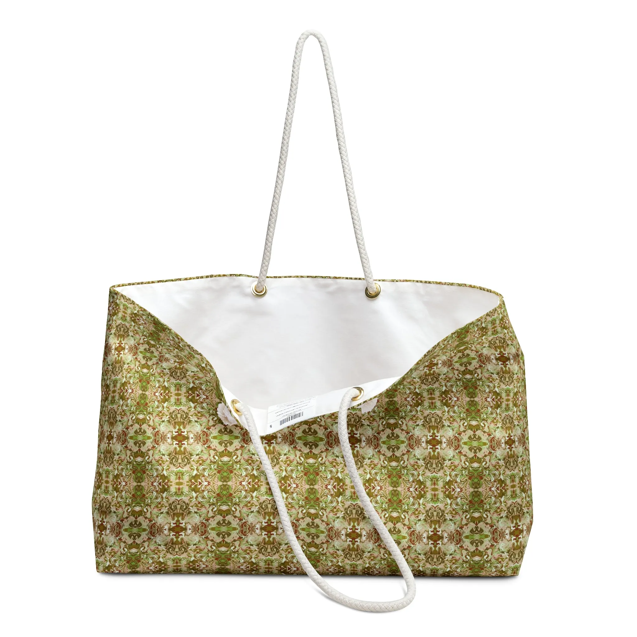 Boho Tea Garden Weekender Tote Bag