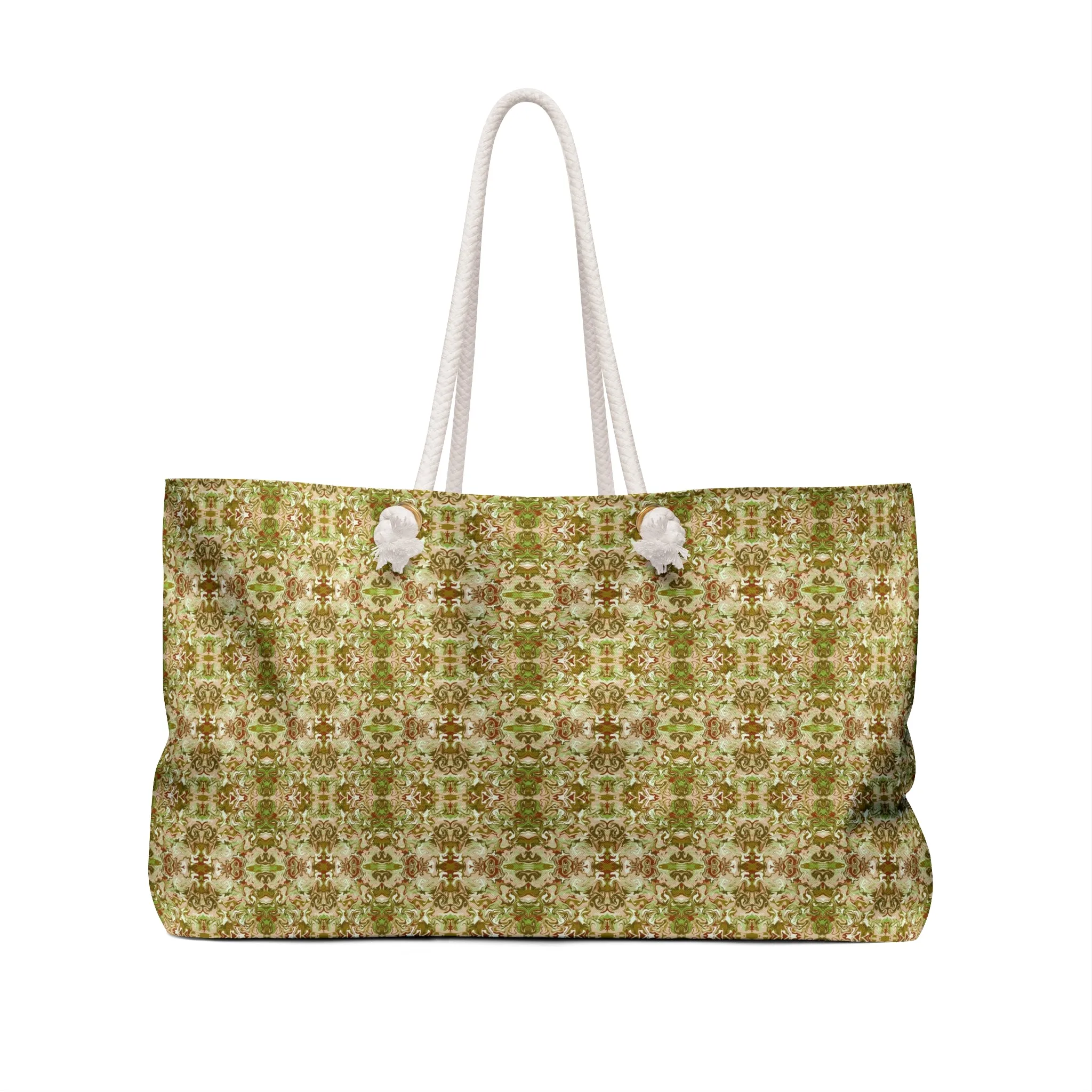 Boho Tea Garden Weekender Tote Bag