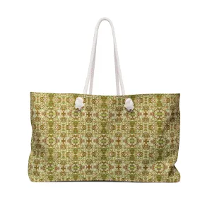 Boho Tea Garden Weekender Tote Bag
