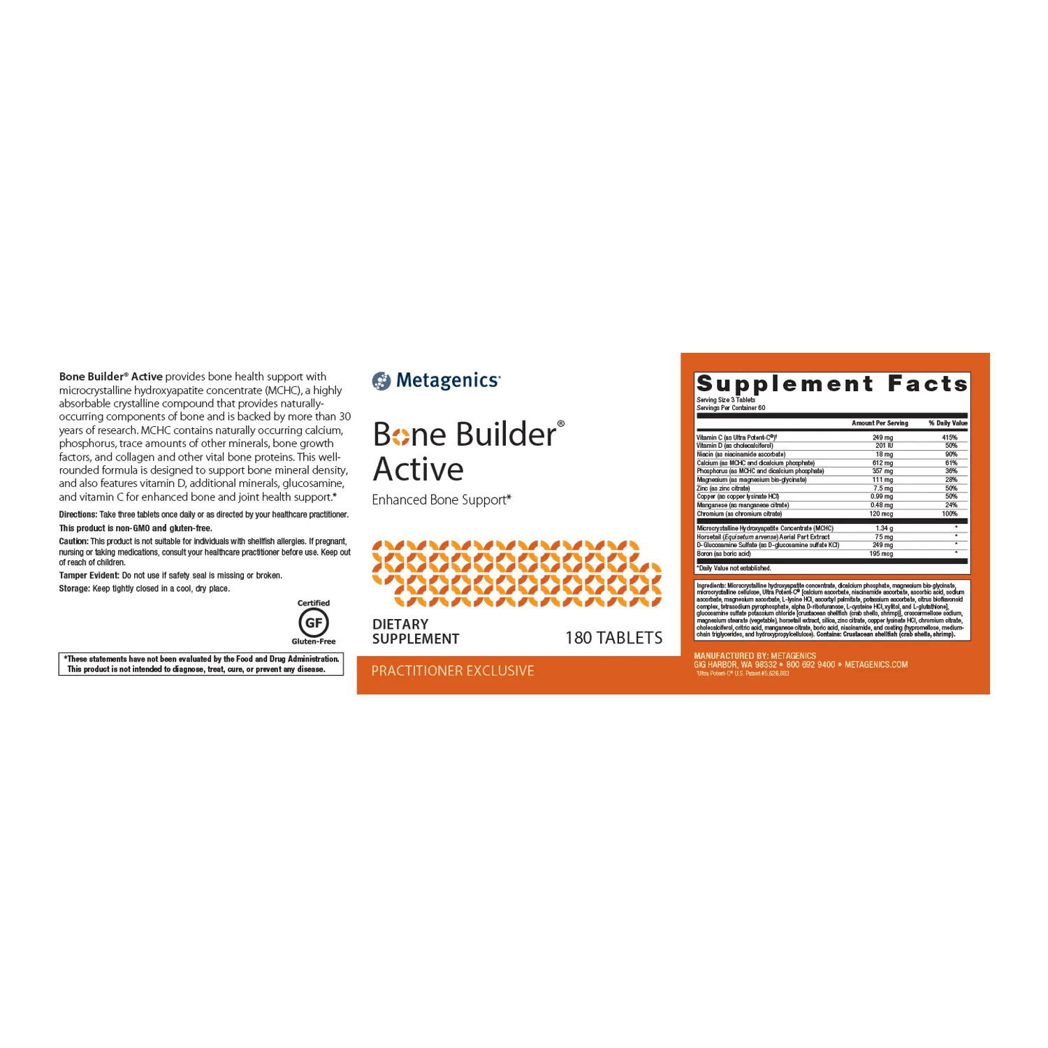 Bone Builder® Active <br>Enhanced Bone Support*