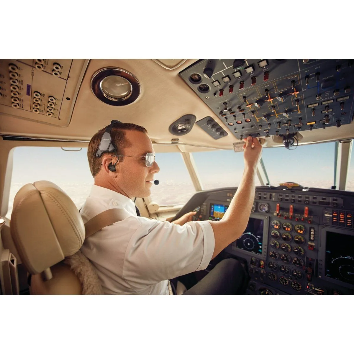 Bose ProFlight Series 2 ANR Headset (Dual GA Plugs) with Bluetooth