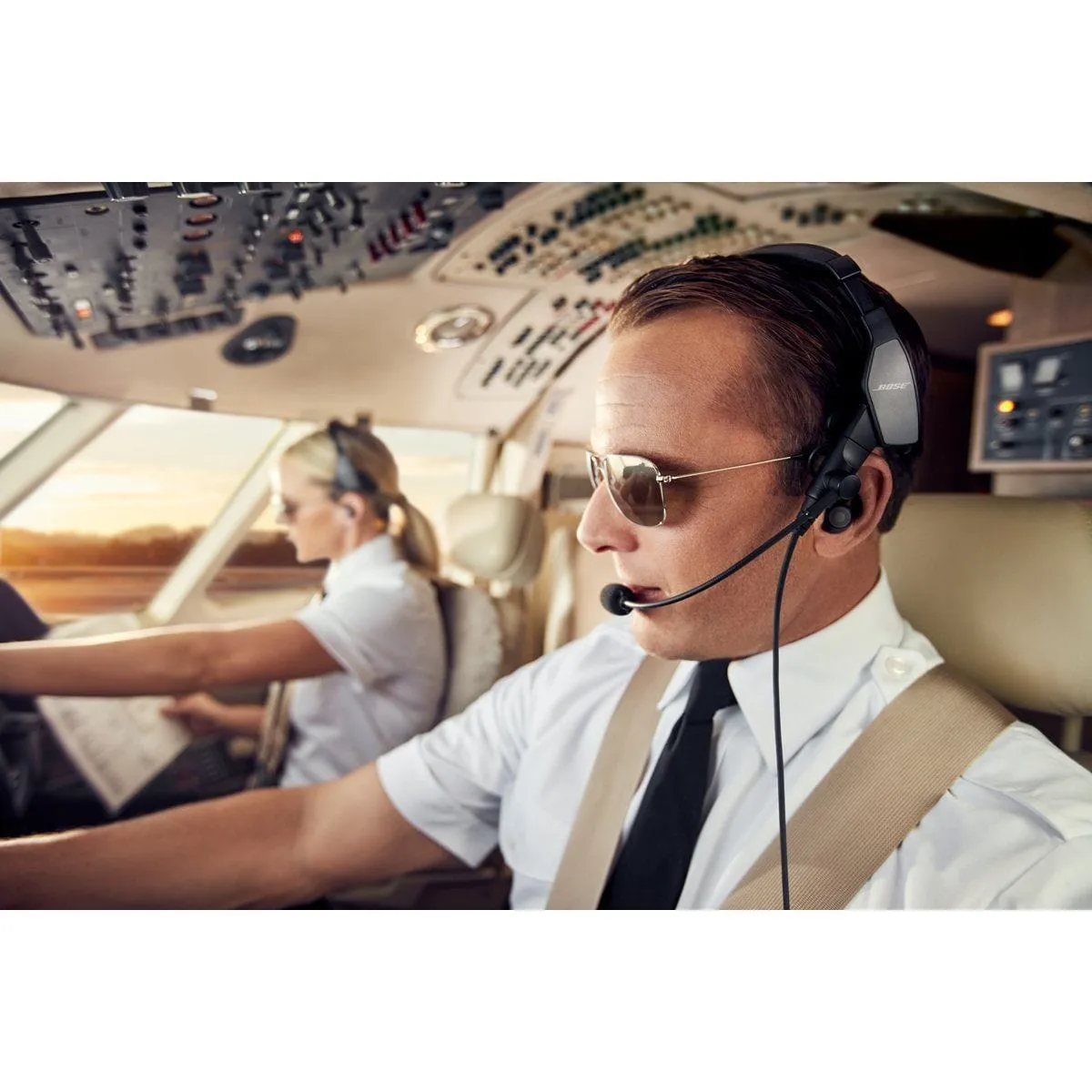 Bose ProFlight Series 2 ANR Headset (Dual GA Plugs) with Bluetooth