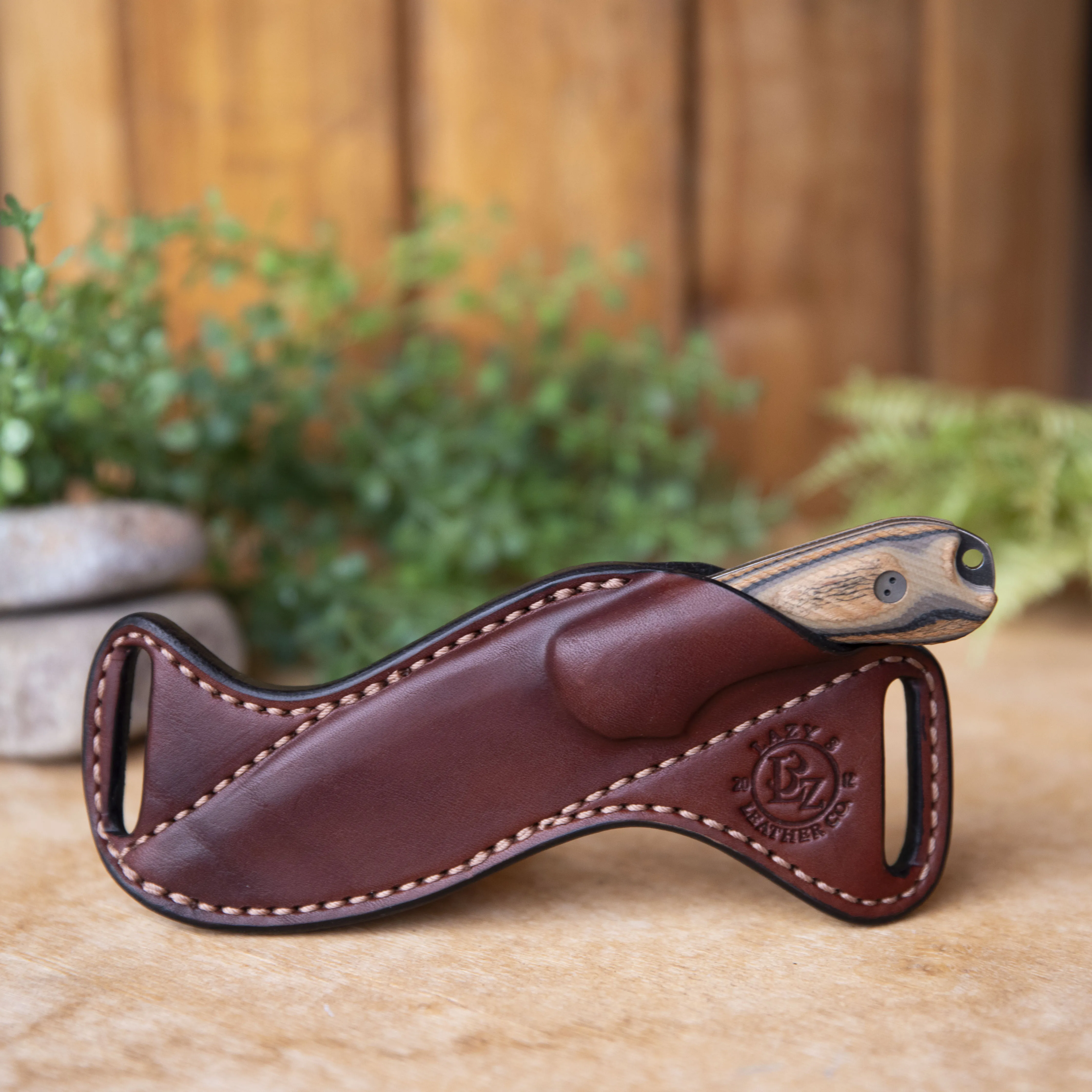 Bradford Guardian 3 G-Wood with Leather Scout Carry Sheath