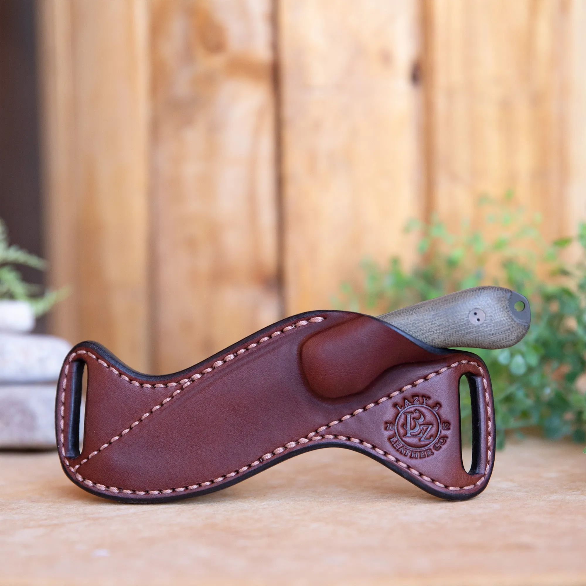 Bradford Guardian 3 OD Cerakote with Leather Scout Carry Sheath
