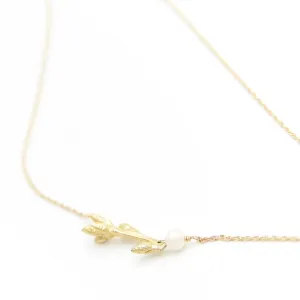 Branch & Pearl Necklace