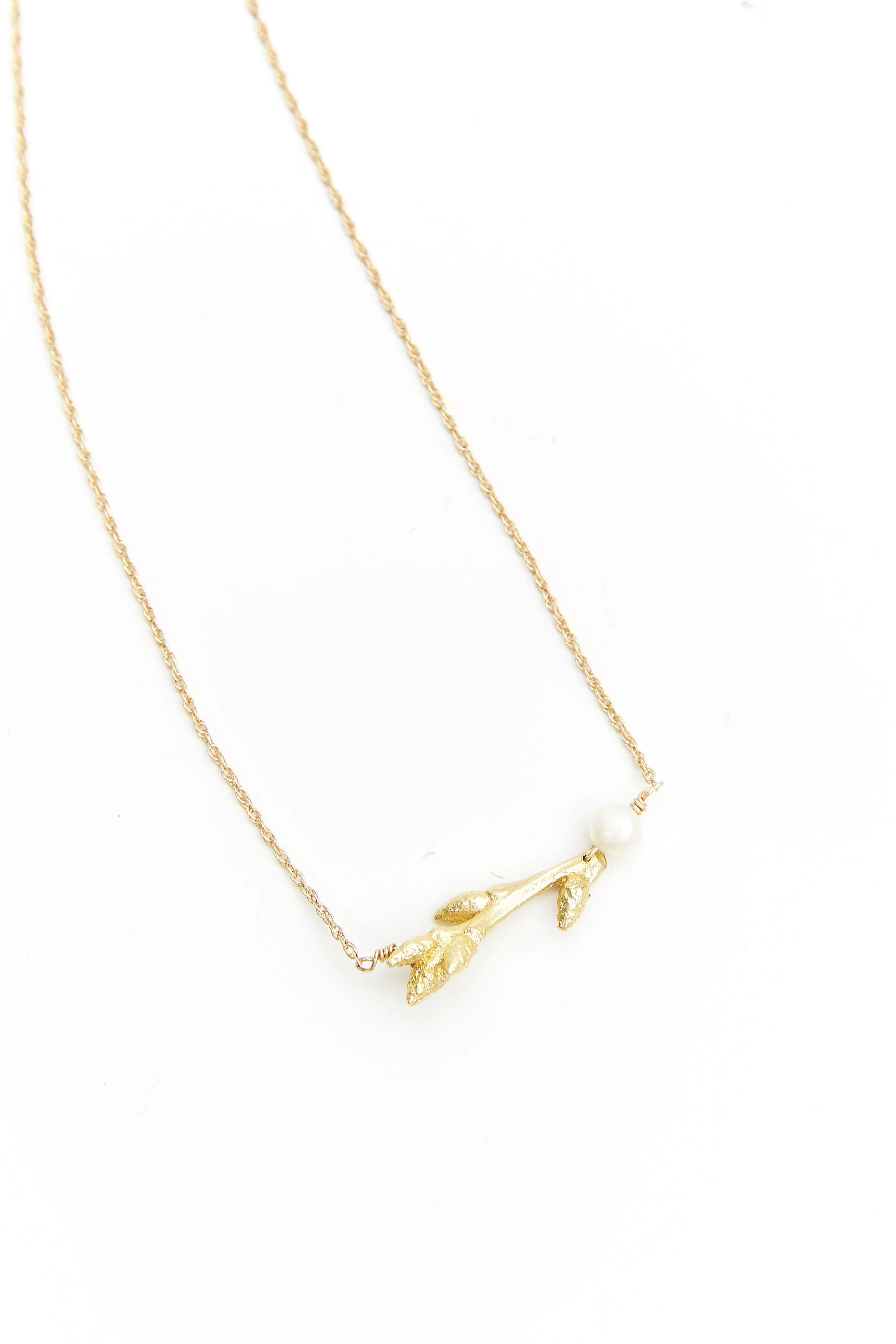 Branch & Pearl Necklace