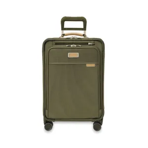 Briggs & RIley Baseline Essential Carry-On Spinner - Olive