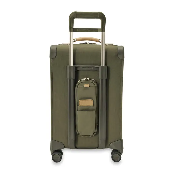 Briggs & RIley Baseline Essential Carry-On Spinner - Olive
