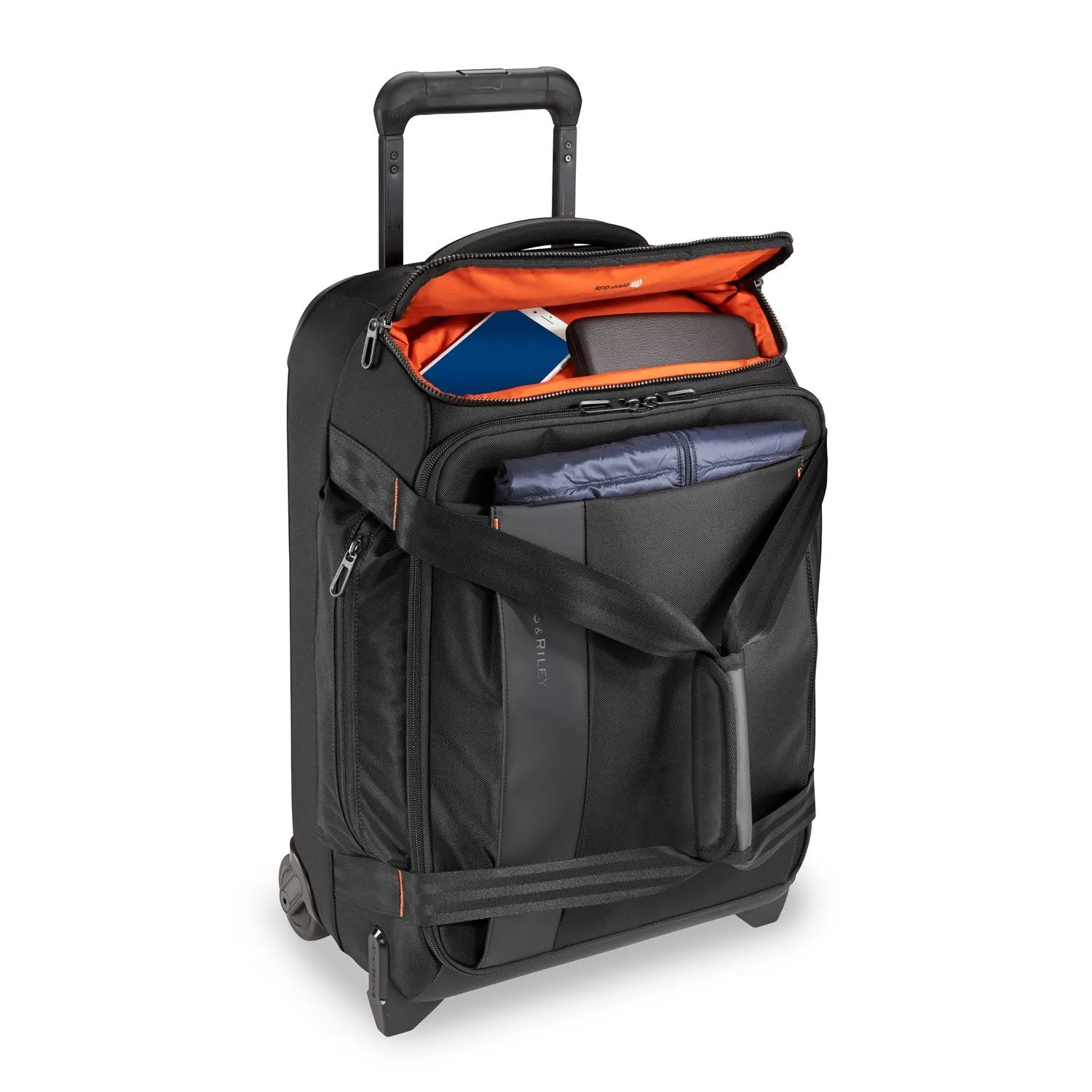 Briggs & Riley ZDX 21" Carry-on 2-Wheel Duffle - Black