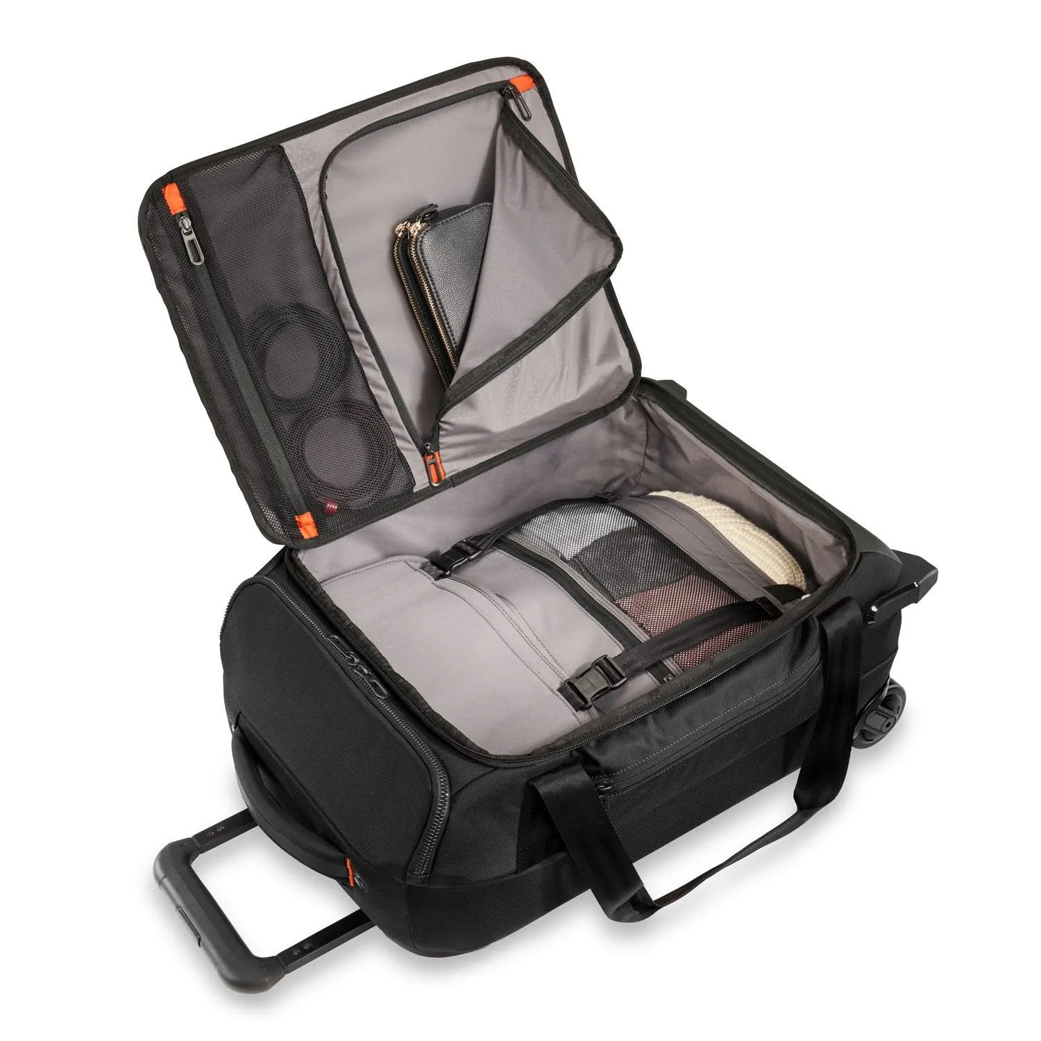 Briggs & Riley ZDX 21" Carry-on 2-Wheel Duffle - Black