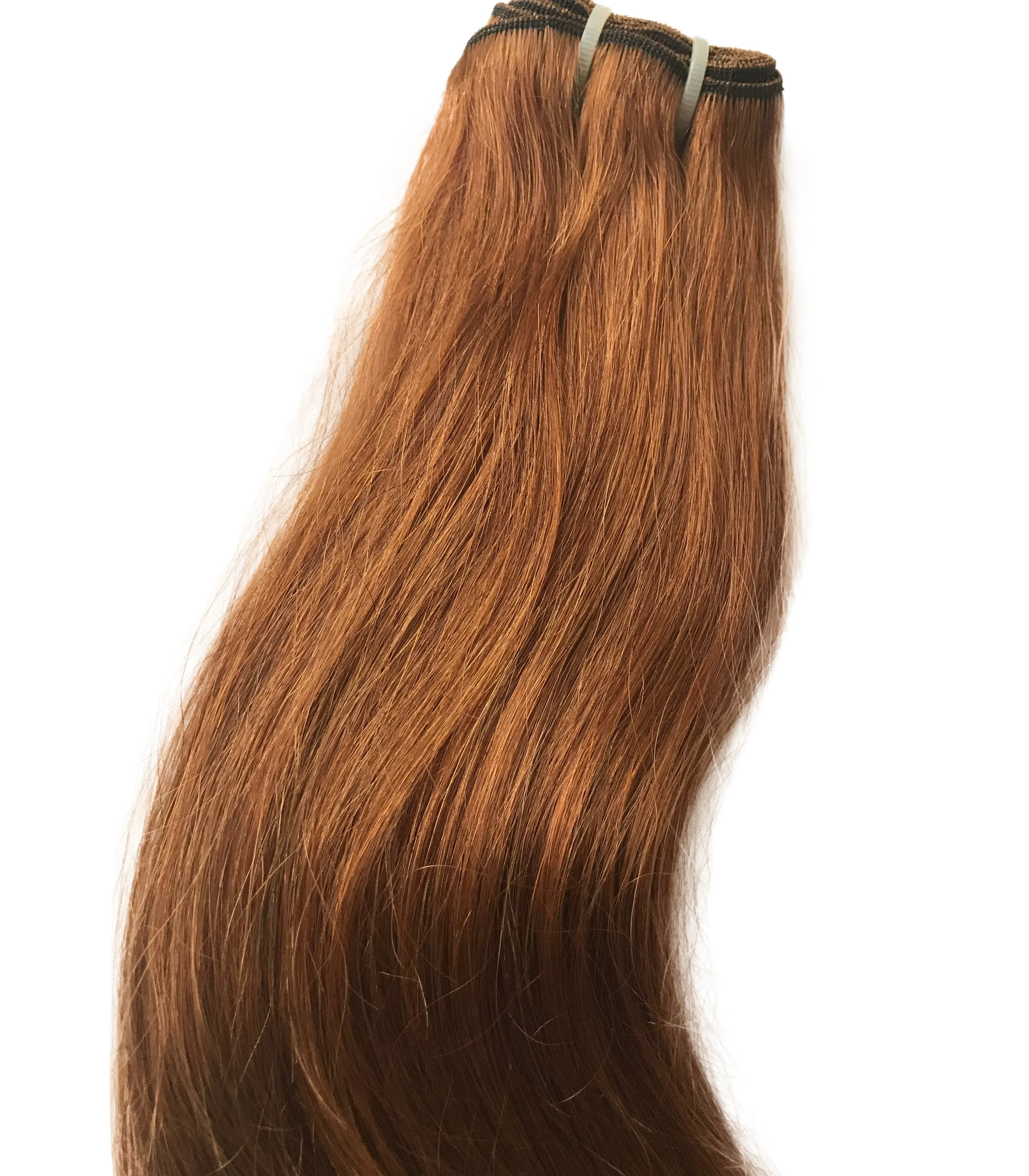 Brown Natural Hair Weft Color #6
