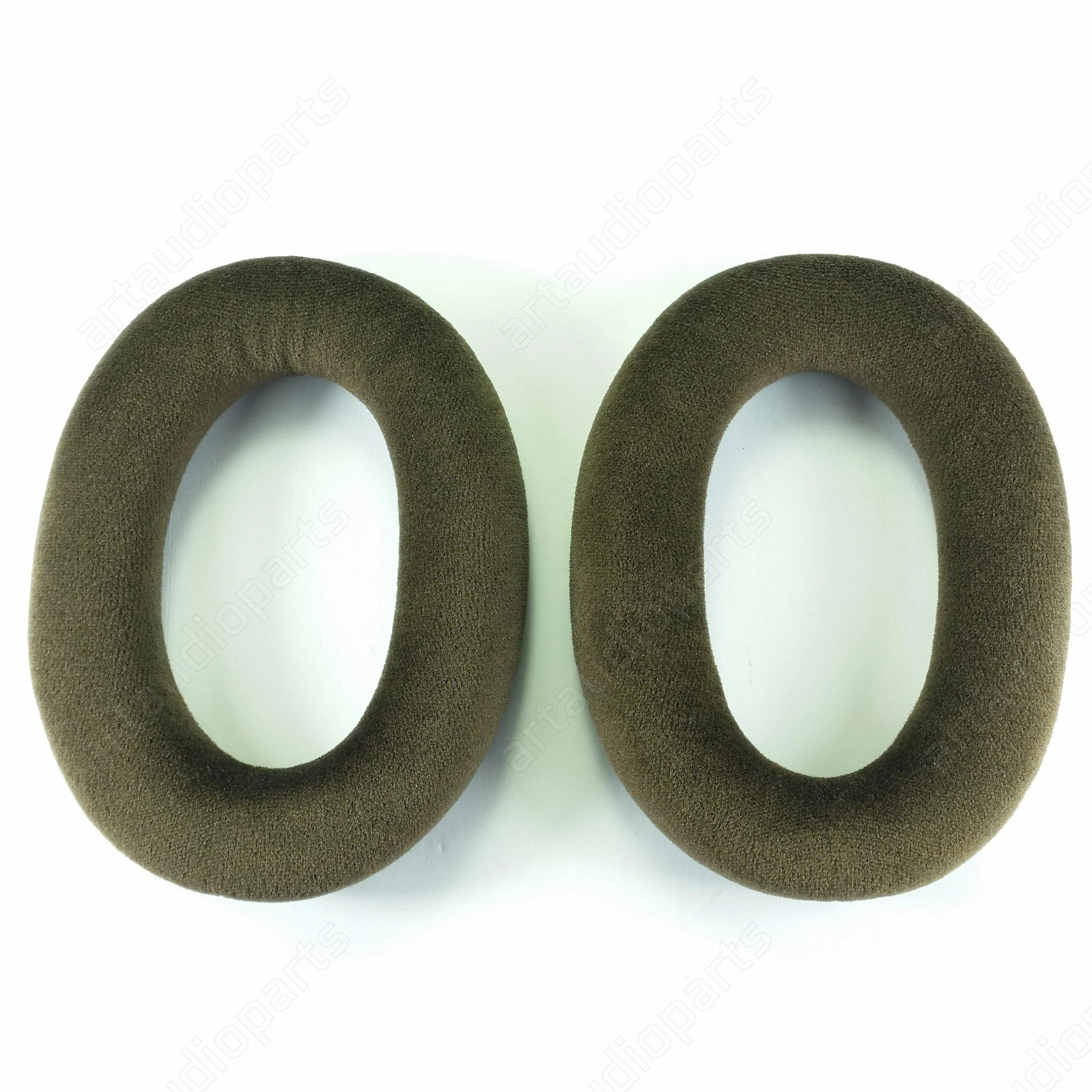 Brown Velour Earpads 1 Pair for Sennheiser headphones HD599