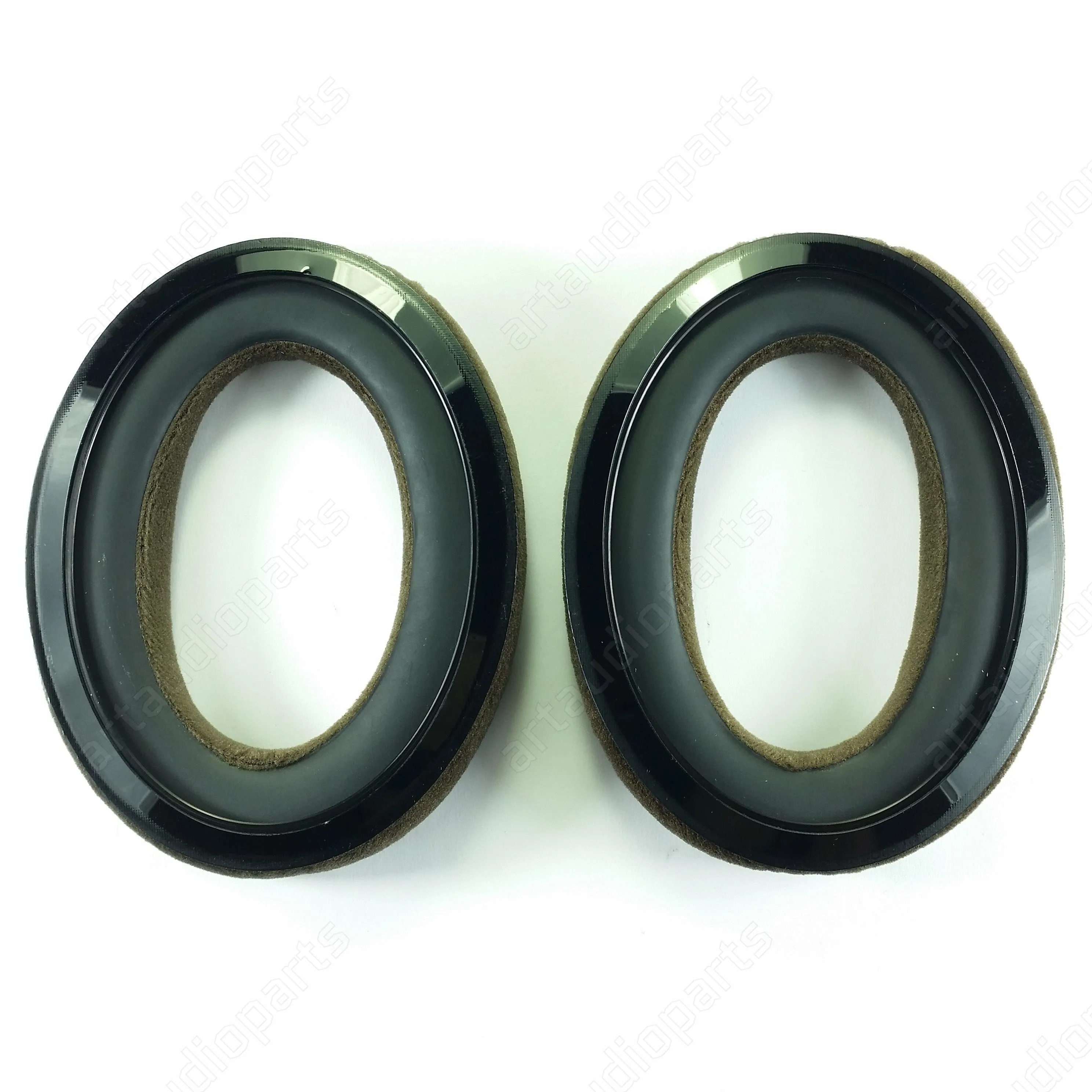 Brown Velour Earpads 1 Pair for Sennheiser headphones HD599