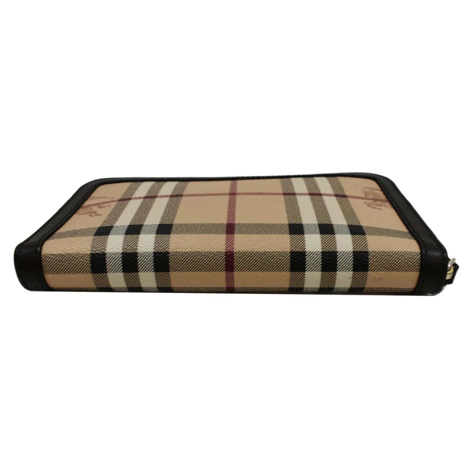 BURBERRY Haymarket check Zippy Wallet Multicolor