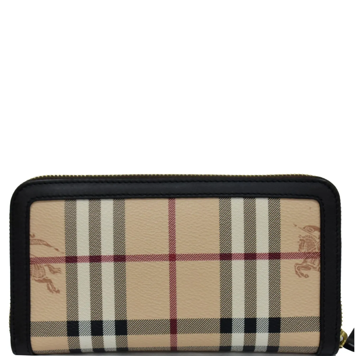 BURBERRY Haymarket check Zippy Wallet Multicolor
