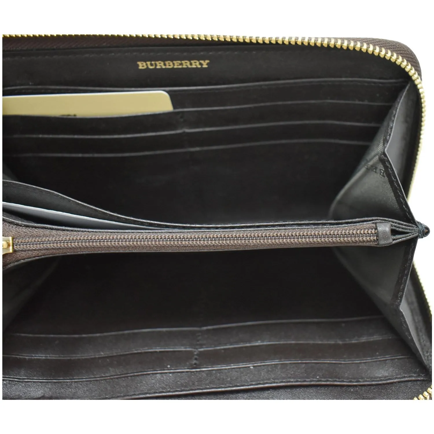 BURBERRY Haymarket check Zippy Wallet Multicolor