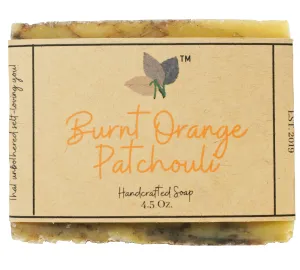 Burnt Orange Patchouli Soap Bar