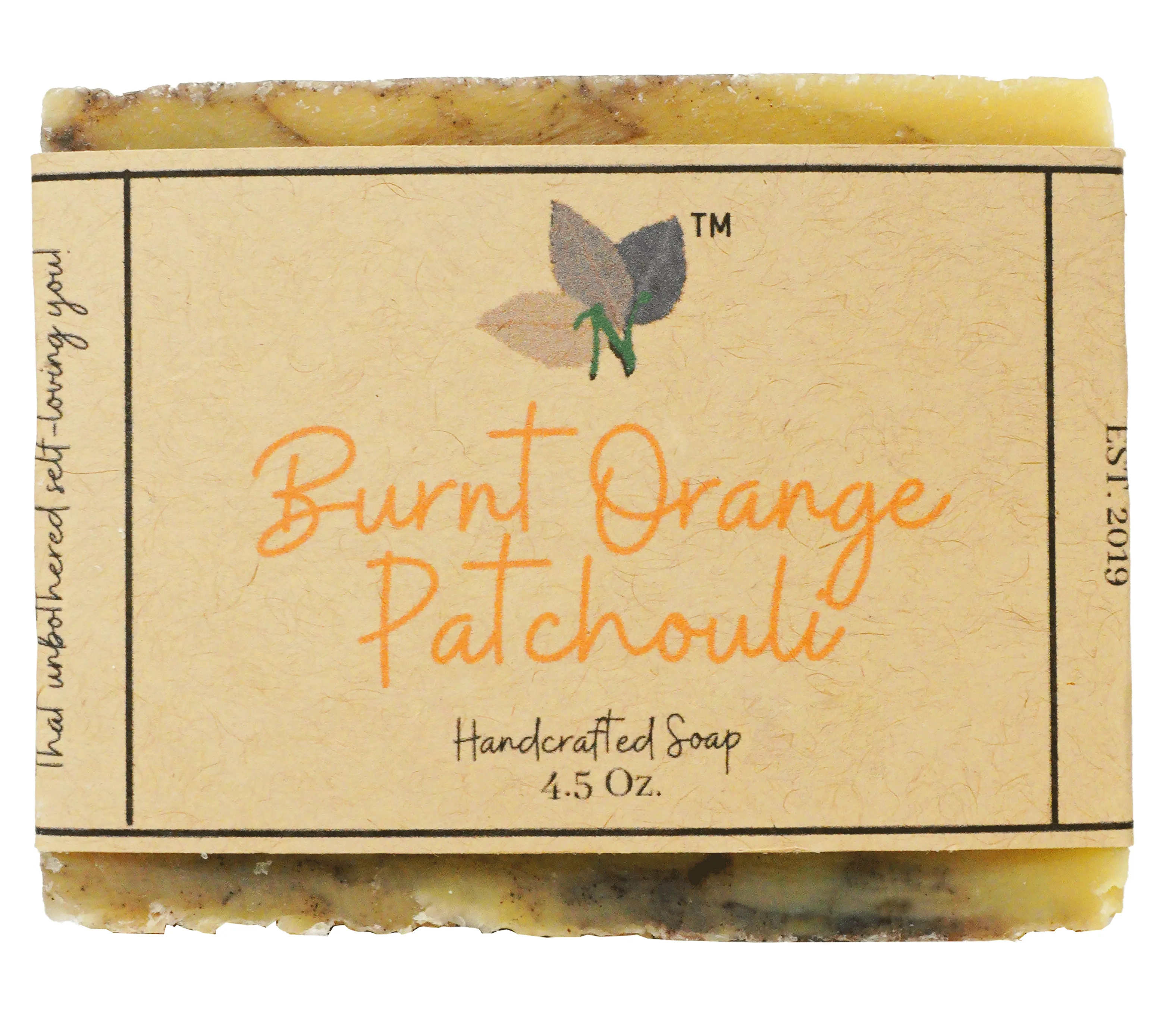Burnt Orange Patchouli Soap Bar