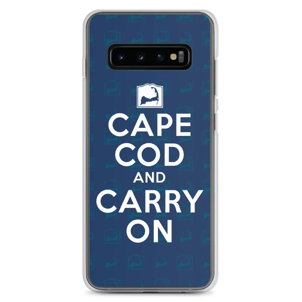 Cape Cod And Carry On Blue Samsung S10 Case