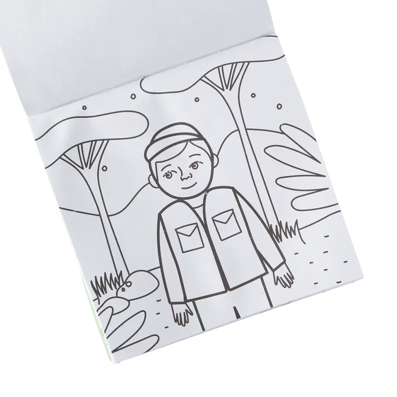 Carry Along Crayon & Coloring Book Kit - On Safari