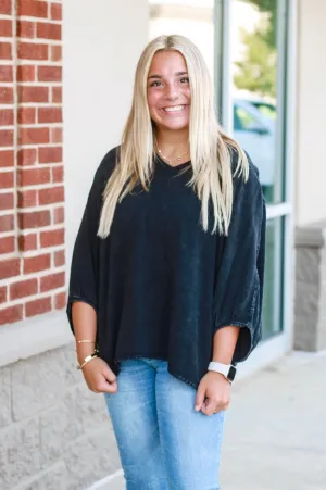 Carry On Blouse in Black