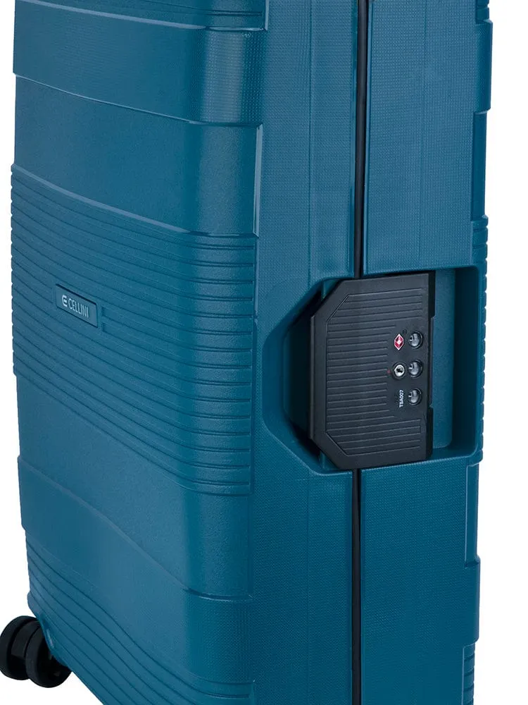 Cellini Safetech 55Cm Carry On Ocean
