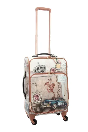 Center Stage Carry on Rolling Luggage [FGL6999]