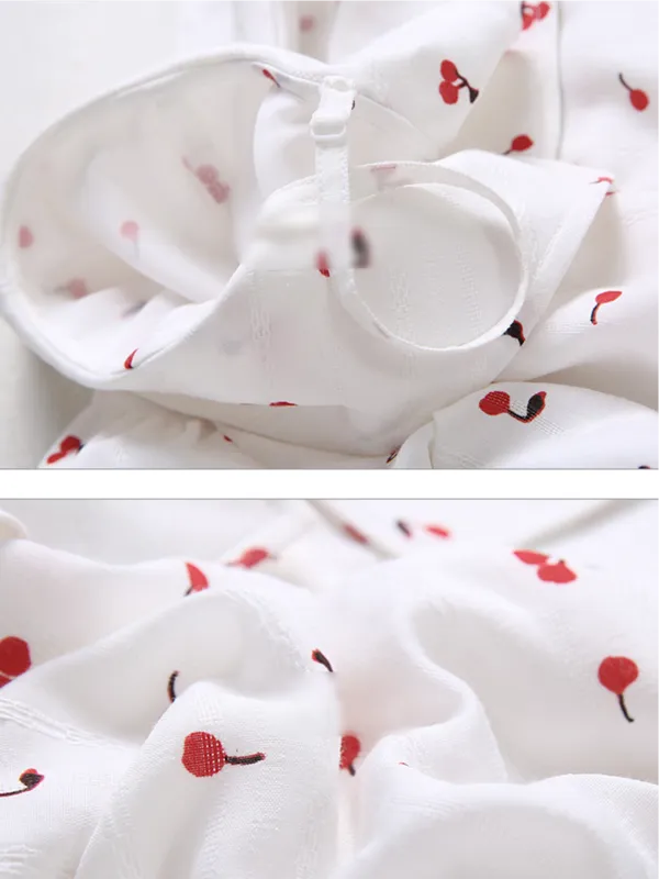cherry cutie off-the-shoulder top