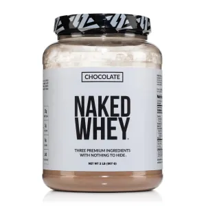 Chocolate Whey Protein Powder 2LB | Naked Whey - 2LB