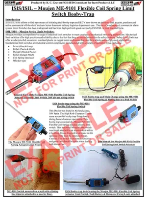 CIED Advanced Poster Series - ISIS Devices: ME-901 Limit Switch Firing Devices