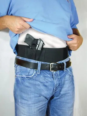 Concealed Carry Belly Band Black Medium Size