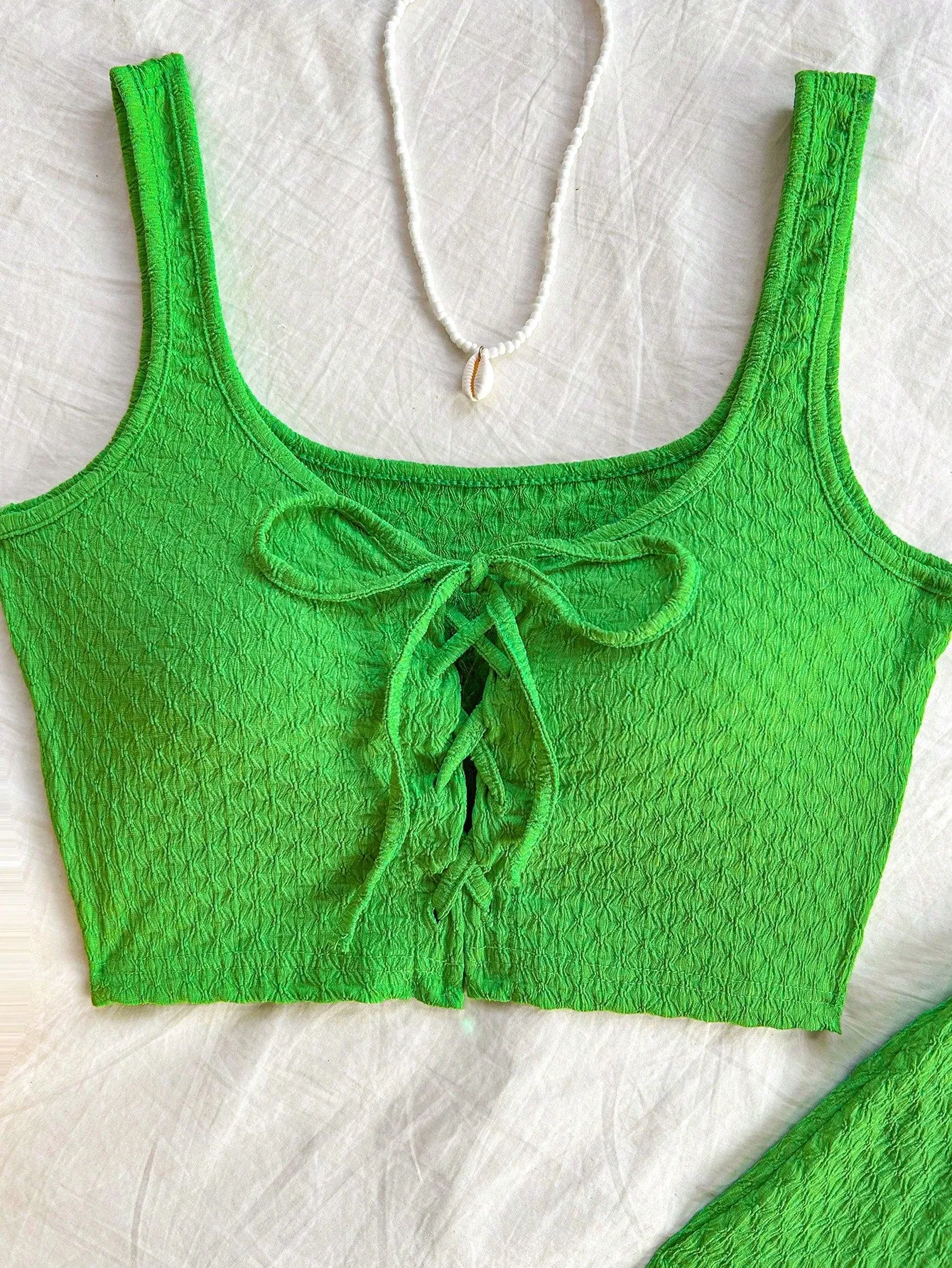 Conjunto de playa romántico de 2 piezas Cherry Vibes