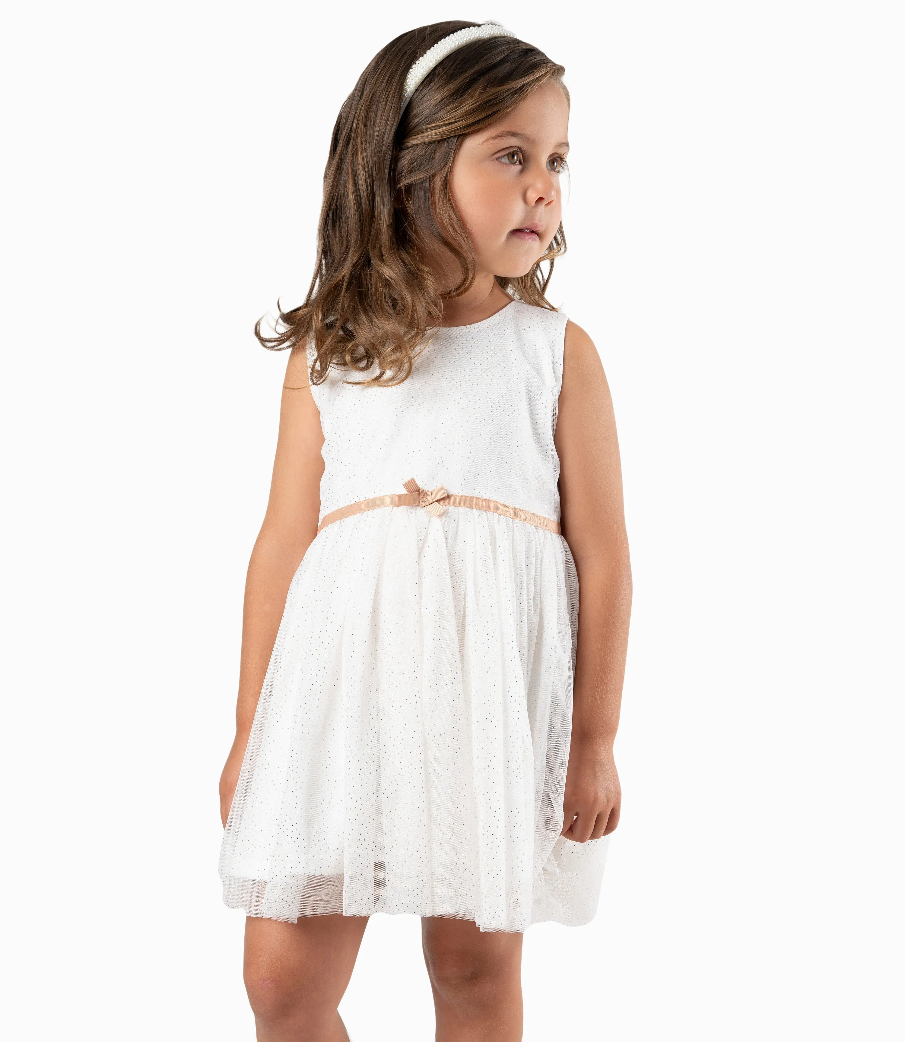 Conjunto niña de vestido y abrigo