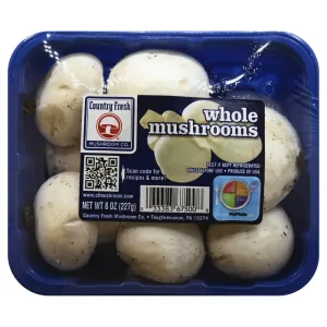 Country Fresh Whole Mushrooms 8oz
