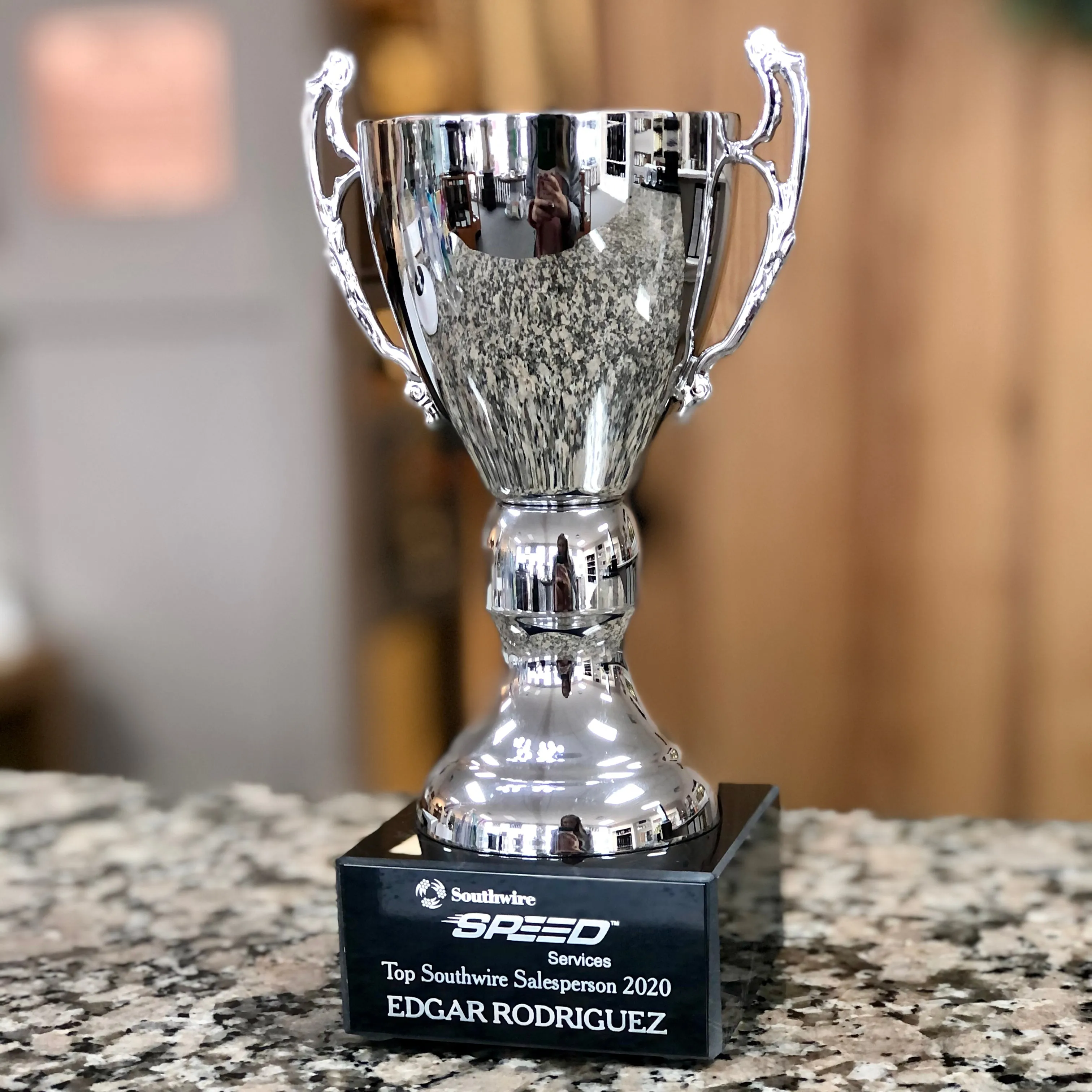 Cup Trophy - Silver Metal