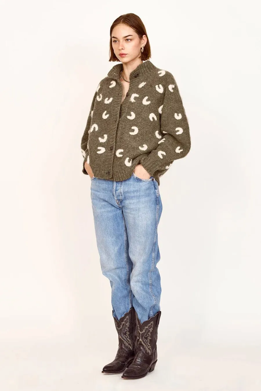 Cusco Cardigan | Olive