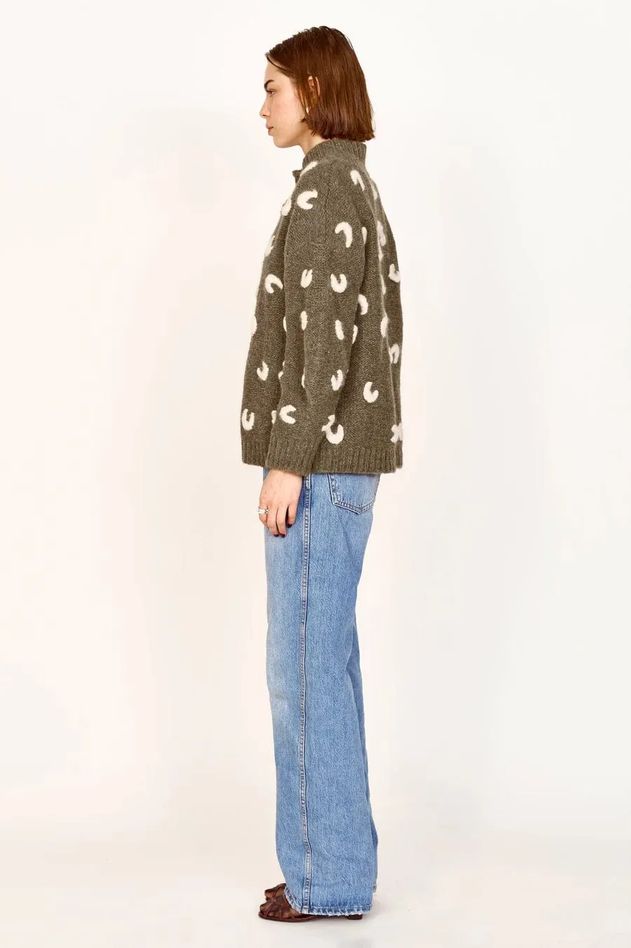 Cusco Cardigan | Olive