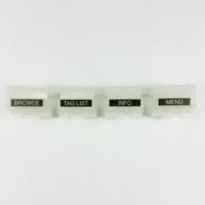 DAC2492 Browse Tag list Info Menu Button set knob for Pioneer CDJ-900