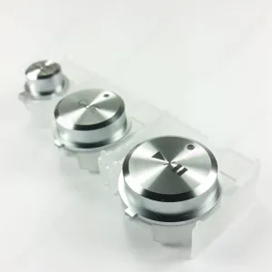 DAC2876 Play pause cue shift Button knob silver for Pioneer XDJ AERO