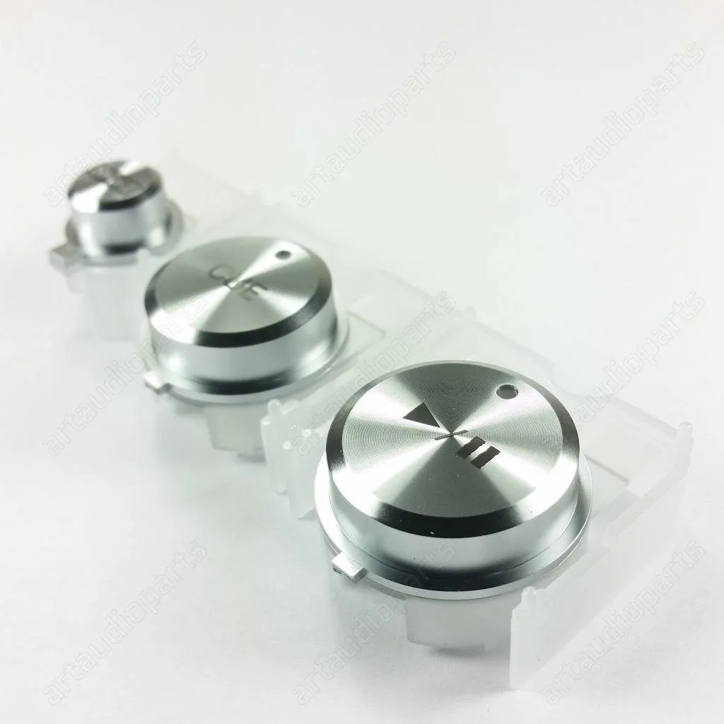 DAC2876 Play pause cue shift Button knob silver for Pioneer XDJ AERO