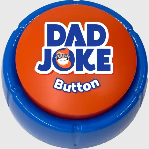 Dad Joke Button | 100  Corny Jokes, Funny Present for Dad