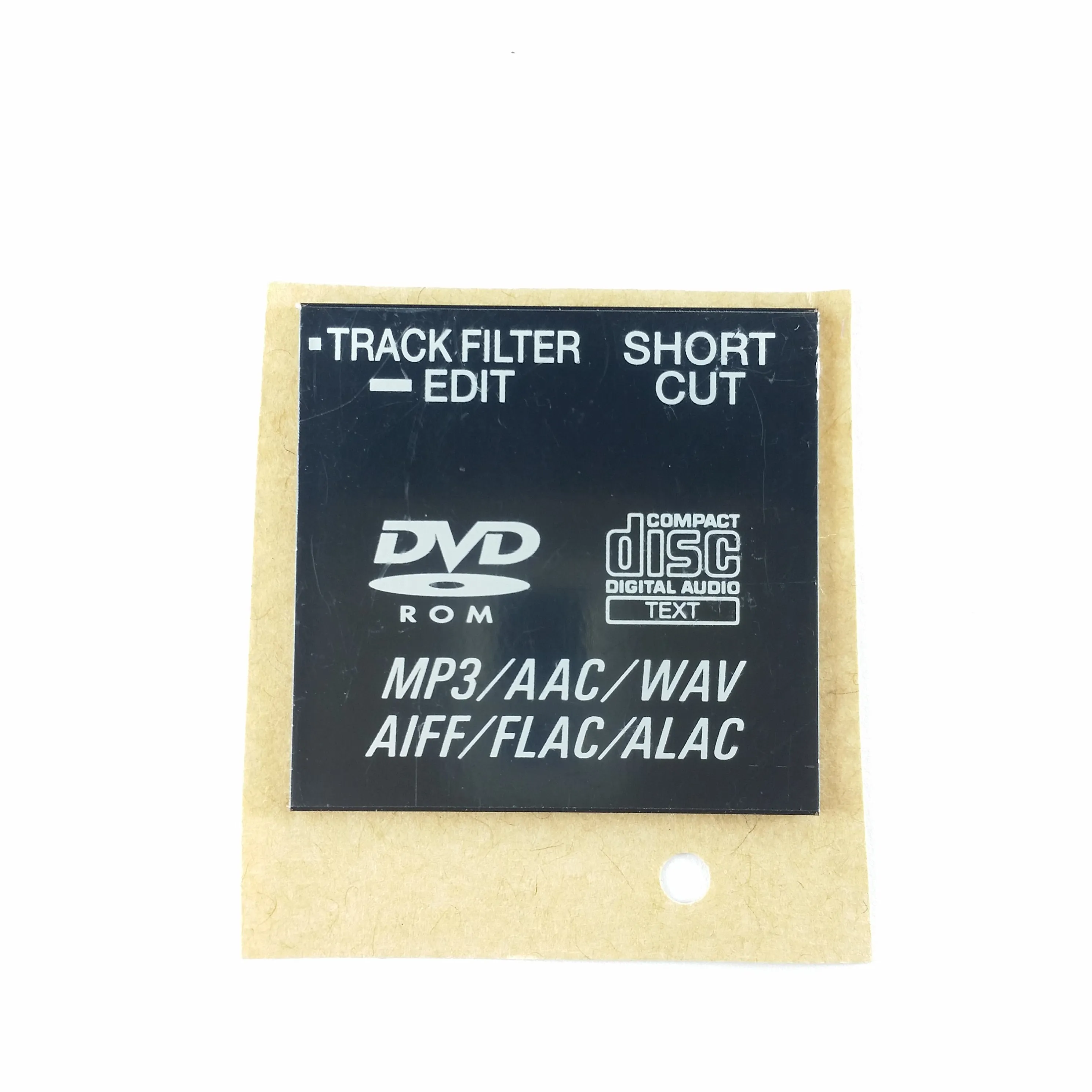 DAH3044 Panel sticker  Track filter edit Short cut for Pioneer CDJ-2000NXS2